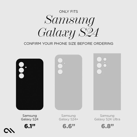 Case-Mate Aluminium Ring Objektivschutz - Samsung Galaxy S24 Kameraobjektiv Schutzglas (Schwarz)