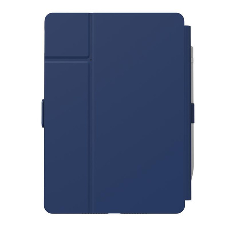 Speck Balance Folio - iPad 10.2" 9 (2021) / 8 (2020) / 7 (2019) Case with MICROBAN Coating (Coastal Blue/Charcoal Grey)