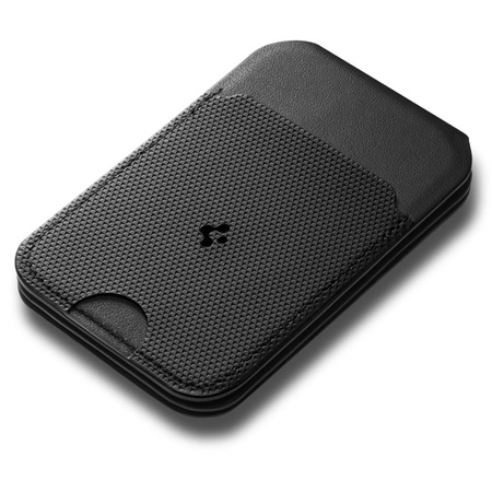 Spigen S314-2 Slim Fold Tripod MagSafe - Mágneses Pénztárca Állvány Funkcióval (Fekete)