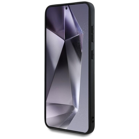 Guess Fixed Glitter Big 4G Metal Logo - Pouzdro pro Samsung Galaxy S25 (černé)