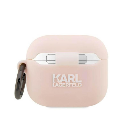 Karl Lagerfeld szilikon NFT Choupette Head 3D - AirPods 3 tok (rózsaszín)