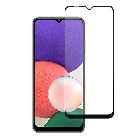 Crong 7D Nano Flexible Glass - Non-cracking 9H hybrid glass for the entire screen of Samsung Galaxy A22 5G