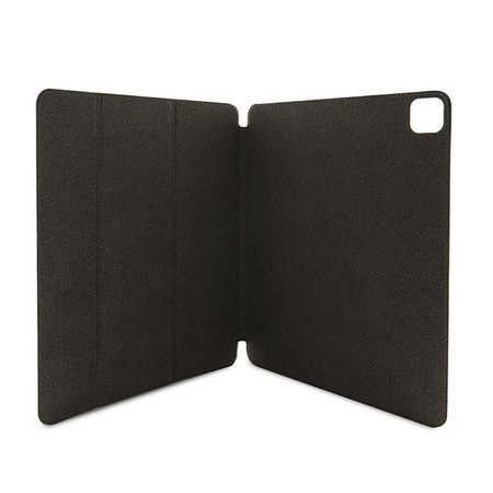 Guess 4G Stripe Allover - Case for iPad Pro 12.9" (2022-2020) (Black)