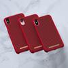 Nordic Elements Saeson Idun Idun - Anyag tok iPhone XR-hez (piros)