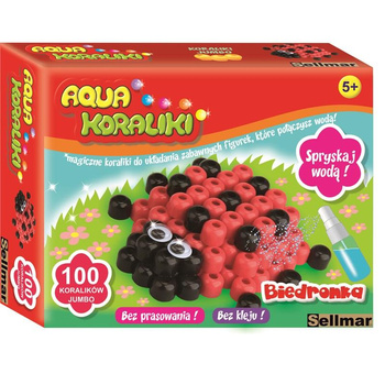 Aqua korálky beruška