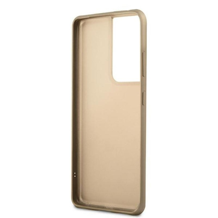 Guess 4G Charms Collection - Samsung Galaxy S21 Ultra tok (szürke)