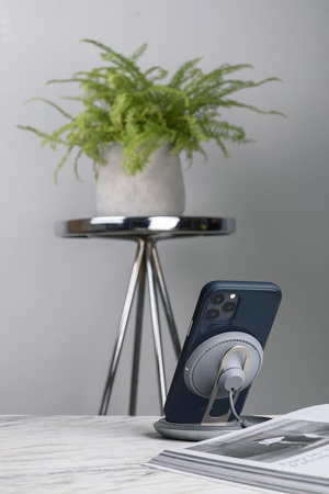 Moshi iGlaze - Fall iPhone 12 / iPhone 12 Pro (SnapTo System) (Mitternachtsblau)