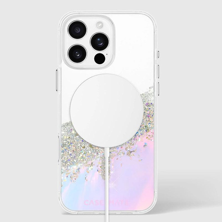 Case-Mate Karat MagSafe - iPhone 16 Pro Max tok (holografikus szappanbuborék)