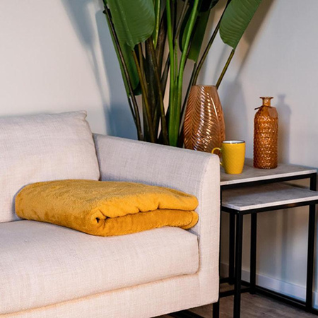 Flannel blanket 200x150cm (orange)