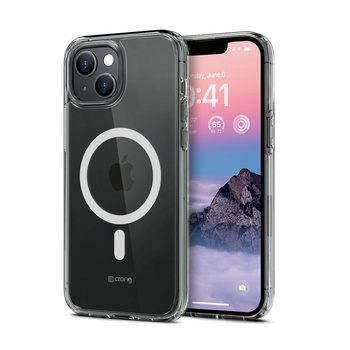 Crong átlátszó MAG tok - iPhone 14 Plus MagSafe tok (átlátszó)