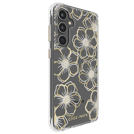 Case-Mate Floral Gems - Case for Samsung Galaxy S23 FE 5G (Gold)