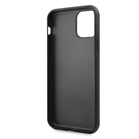 Karl Lagerfeld Iconic Embossed Glitter Case - Etui iPhone 11 Pro Max (Black)