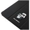 Karl Lagerfeld Book Cover Saffiano Magnetic Karl & Choupette – Hülle für iPad Air 13” M3 (2025) / iPad Air 13” M2 (2024) (schwarz)
