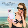 Case-Mate Waterproof Floating Pouch - Wasserdichte Tasche für Smartphones (Soap Bubble)