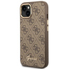 Guess 4G Metal Camera Outline Etui - Etui für iPhone 14 Plus (Braun)