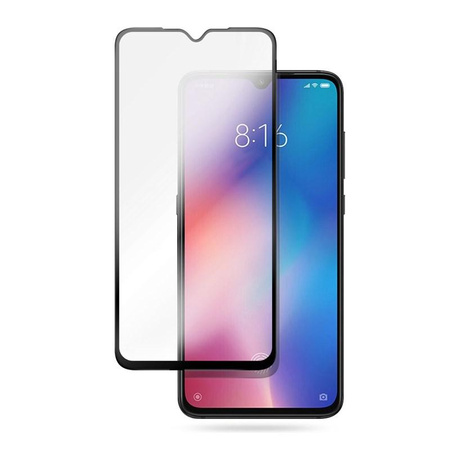 Crong 7D Nano Flexible Glass - Szkło hybrydowe 9H na cały ekran Xiaomi Mi 9 SE