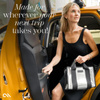 Case-Mate Mini Travel Tote Bag - vodotěsná taška přes rameno (stříbrná chromová)