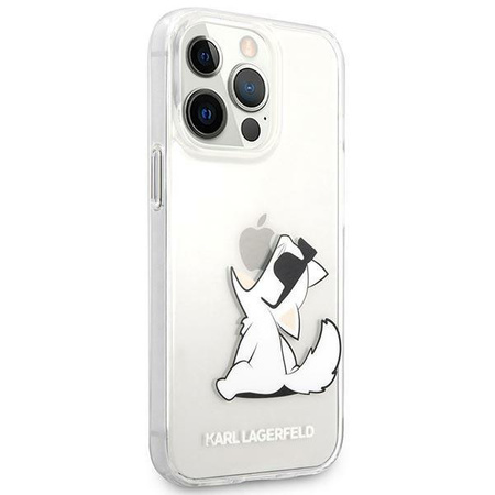 Karl Lagerfeld Choupette Fun Sunglasses - Etui iPhone 14  Pro (przezroczysty)