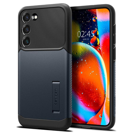 Spigen Slim Armor - Case for Samsung Galaxy S23 (Metal Slate)