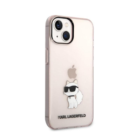 Karl Lagerfeld IML NFT Choupette - iPhone 14 Plus tok (rózsaszín)