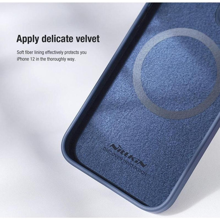 Nillkin CamShield Silky Magnetic - Pouzdro na Apple iPhone 12 / 12 Pro s krytem fotoaparátu (Matcha Green)