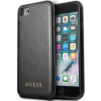 Guess Iridescent - Tasche iPhone 8 / 7 (schwarz)