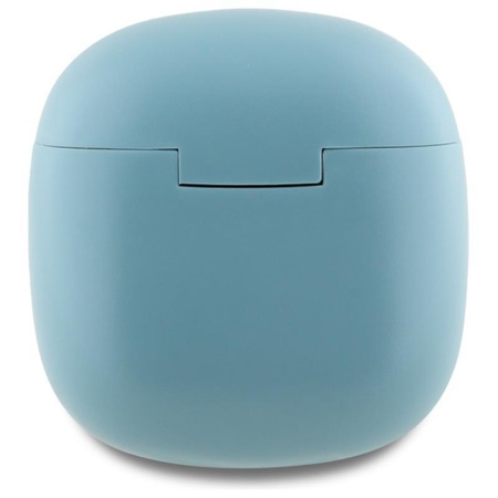 Guess Printed Classic Logo - TWS Bluetooth headphones + charging case (turquoise)