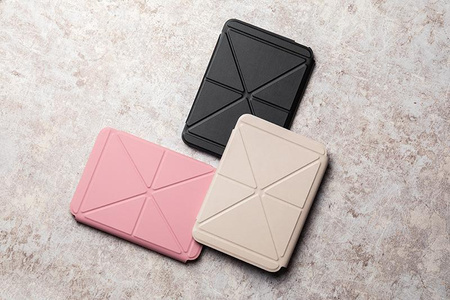 Moshi VersaCover - origami pouzdro pro iPad mini 6 (2021) s nabíjením Apple Pencil (Sakura Pink)