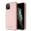 Pouzdro Guess Saffiano 4G Circle Logo - iPhone 11 Pro (růžové)