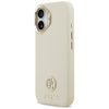 Guess Grained Strass Logo MagSafe - Case iPhone 17 (beige)