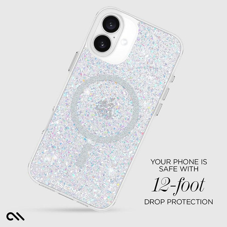 Pouzdro Case-Mate Twinkle MagSafe - iPhone 16 Plus (Disco)