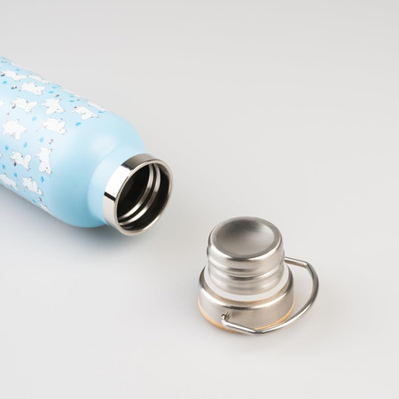 Butelka Termiczna Muminki dla Dziecka z Uchwytem na Herbatę BPA Free 500 ml