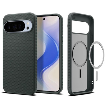 ETUI DO GOOGLE PIXEL 10 PRO XL do MAGSAFE SPIGEN LIQUID ORYGINALNE ZIELONE