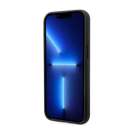 Karl Lagerfeld Puffy Elongated Logo - Etui iPhone 14 Pro (czarny)