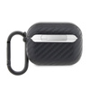 BMW Carbon Double Metal Logo - Case for Apple AirPods Pro (Black)