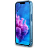 Guess IML Metall Glitter 4G Circle Triangle MagSafe - Gehäuse für iPhone 16e (blau)
