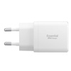 Spigen Essential EE202EU GaN Pro - USB-C + USB-A 20W Wall Charger (White)