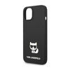 Karl Lagerfeld Choupette Body - Hülle für iPhone 14 Plus (Schwarz)
