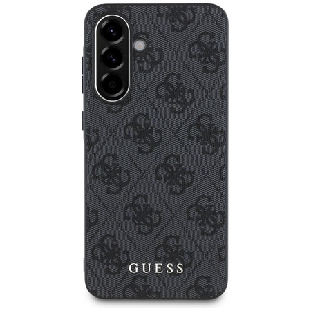 Guess 4G Metal Gold Logo - étui pour Samsung Galaxy A36 5G (noir)