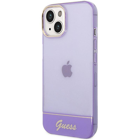 Guess Translucent - iPhone 14 Plus Case (purple)