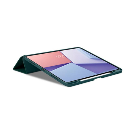 Spigen Urban Fit - Étui pour iPad Pro 13" (M4, 2024) (Midnight Green)