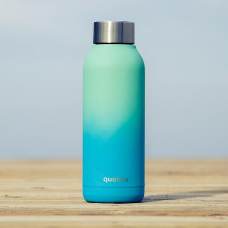Quokka Solid - Butelka termiczna ze stali nierdzewnej 510 ml (Seafoam)