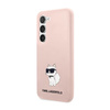 Karl Lagerfeld Silikon NFT Choupette - Samsung Galaxy S23+ Tasche (rosa)