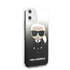 Karl Lagerfeld Iconic Karl Gradient - Etui iPhone 11 (czarny)