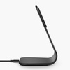 XVIDA (POWER 2) Wireless Charging Desk Stand - Qi 7.5W Inductive Charger for desk, aluminum (black)