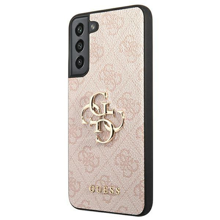 Guess 4G Big Metal Logo - Samsung Galaxy S22+ tok (rózsaszín)