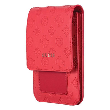 Guess 4G Peony Wallet Bag - Bag with smartphone compartment (Red)