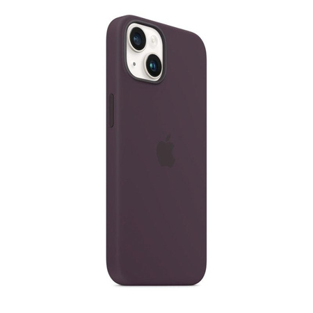 Apple Silicone Case - Coque en silicone avec MagSafe pour iPhone 14 (Berry)