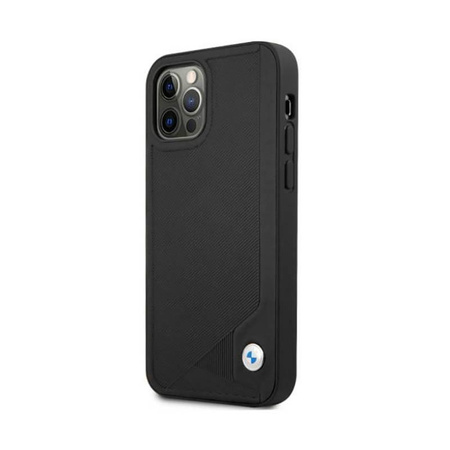 BMW Leather Deboss - iPhone 12 / iPhone 12 Pro Case (black)