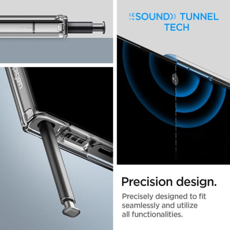 Spigen Ultra Hybrid - Hülle für Samsung Galaxy S23 Ultra (Transparent)